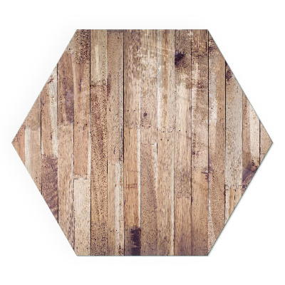 Hexagonal sticlă sub șemineu Model de placă într-un aranjament armonios