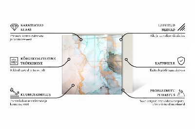 Hexagonal protecție sub sobă Modele de fibre de lemn