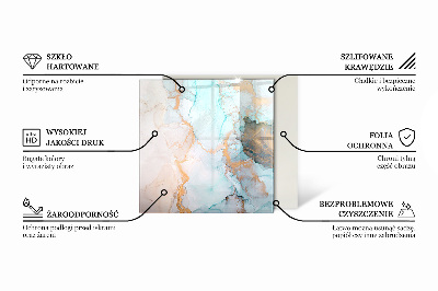 Hexagonal protecție sub sobă Modele de fibre de lemn