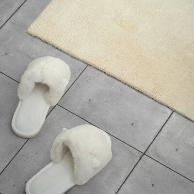 Téglalap alakú pvc falburkolat Nyersbeton minimalista stílusban