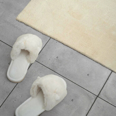 Téglalap alakú pvc falburkolat Nyersbeton minimalista stílusban