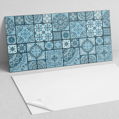 Téglalap alakú falpanel Geometriai formák mozaikja
