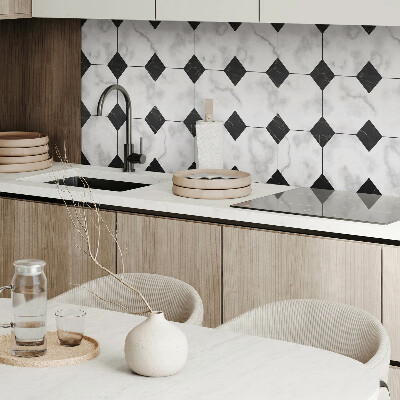 Téglalap alakú falpanel Modern geometrikus motívumok