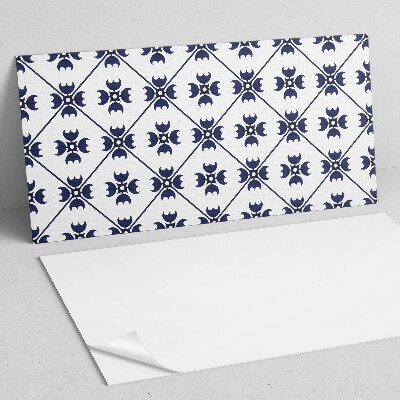 Téglalap alakú öntapadó falburkolat Modern geometrikus formák motívum