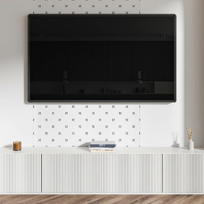 Téglalap alakú falpanel Minimalista kereszt motívum