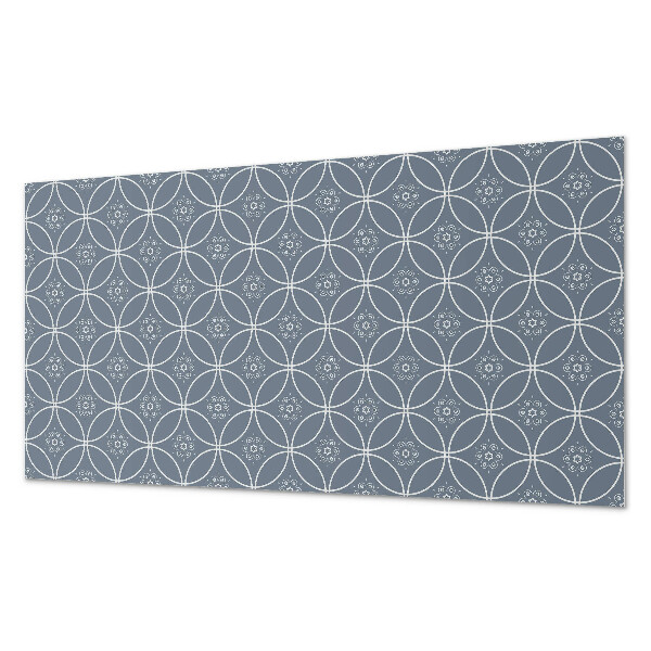 Téglalap alakú pvc falburkolat Virágdíszek ornamentikában