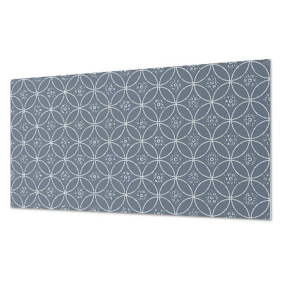Téglalap alakú pvc falburkolat Virágdíszek ornamentikában