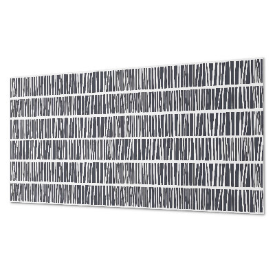 Téglalap alakú pvc falburkolat Modern vonal motívum