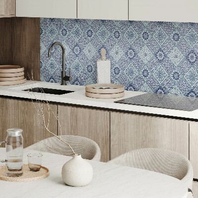 Téglalap alakú pvc falburkolat Mozaik formák geometriai stílusban