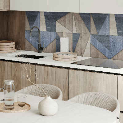 Téglalap alakú öntapadó falburkolat Modern geometrikus motívum