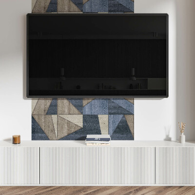 Téglalap alakú öntapadó falburkolat Modern geometrikus motívum