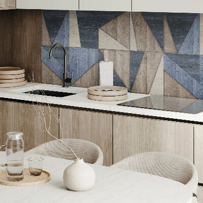 Téglalap alakú öntapadó falburkolat Modern geometrikus motívum