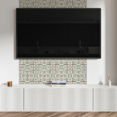 Téglalap alakú falpanel Geometrikus formák modern stílusban