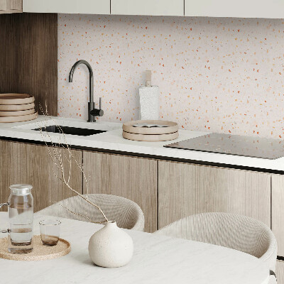 Téglalap alakú falpanel Absztrakt terrazzo motívum