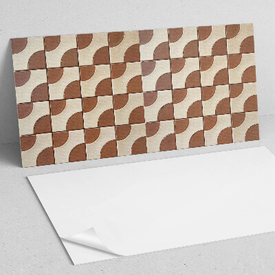 Téglalap alakú pvc falburkolat Geometriai formák kaleidoszkópja