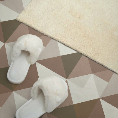Téglalap alakú pvc falburkolat Háromszög alakú geometria modern stílusban