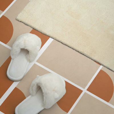 Téglalap alakú pvc falburkolat Absztrakt geometriai formák