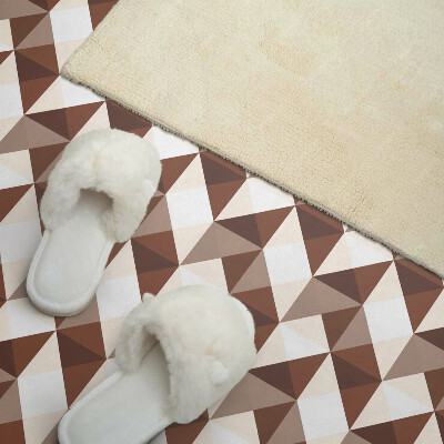 Téglalap alakú öntapadó falburkolat Háromszög alakú geometria modern stílusban