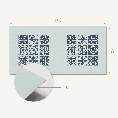 Téglalap alakú öntapadó falburkolat Geometriai formák téglalapokban