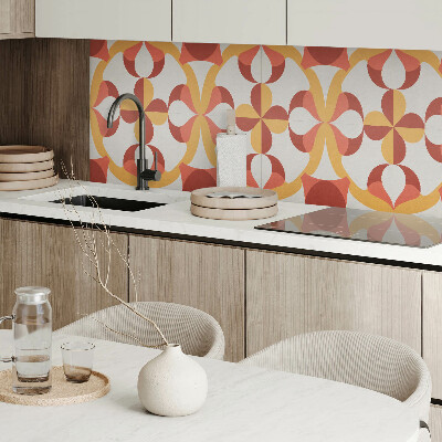 Téglalap alakú öntapadó falburkolat Modern geometrikus motívum