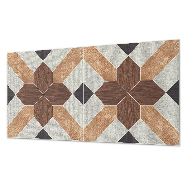 Téglalap alakú falpanel Geometria modern változatban