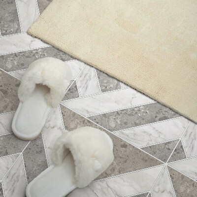 Téglalap alakú pvc falburkolat Geometriai minta csempe