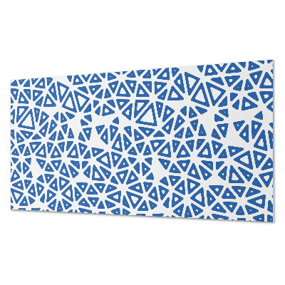 Téglalap alakú pvc falburkolat Geometrikus háromszög motívum