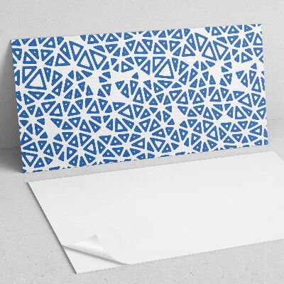 Téglalap alakú pvc falburkolat Geometrikus háromszög motívum