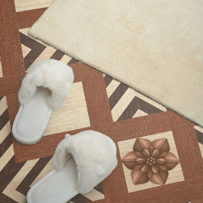 Téglalap alakú pvc falburkolat Geometriai inspirációk modern stílusban