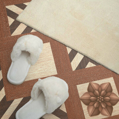 Téglalap alakú pvc falburkolat Geometriai inspirációk modern stílusban