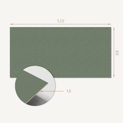 Téglalap alakú falpanel Olive Accent