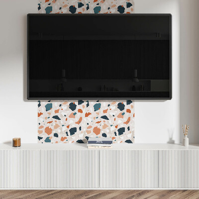 Négyzet alakú falpanel Kő absztrakt design