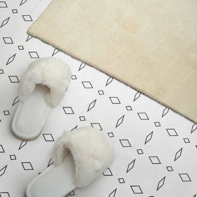 Négyzet alakú pvc falpanel Geometrikus rombuszok modern kivitelben