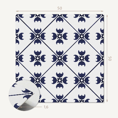 Négyzet alakú pvc falpanel A geometria ihlette design