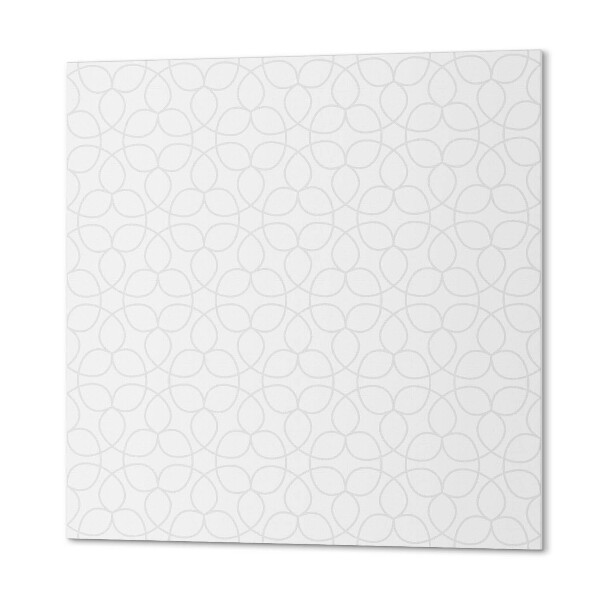 Négyzet alakú falpanel Elegáns kerekek minimalista stílusban