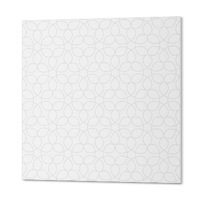 Négyzet alakú falpanel Elegáns kerekek minimalista stílusban