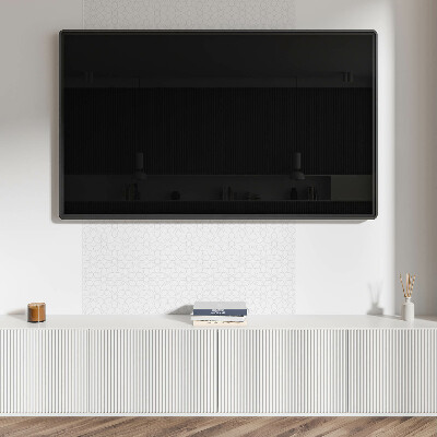 Négyzet alakú falpanel Elegáns kerekek minimalista stílusban