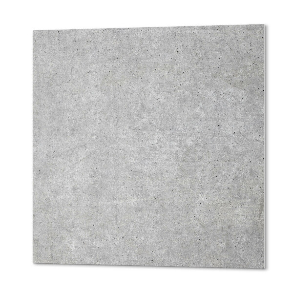 Négyzet alakú pvc falpanel Nyers beton grafika