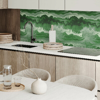 Négyzet alakú pvc falpanel Organic Design Waves