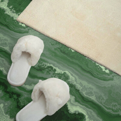 Négyzet alakú pvc falpanel Organic Design Waves