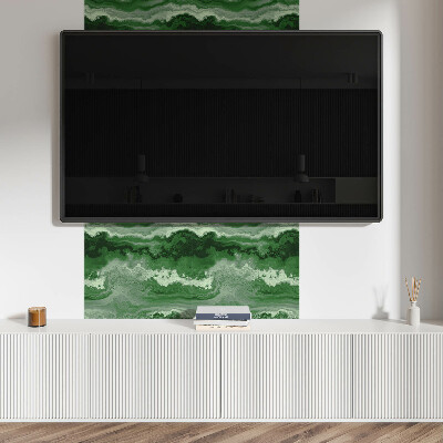 Négyzet alakú pvc falpanel Organic Design Waves