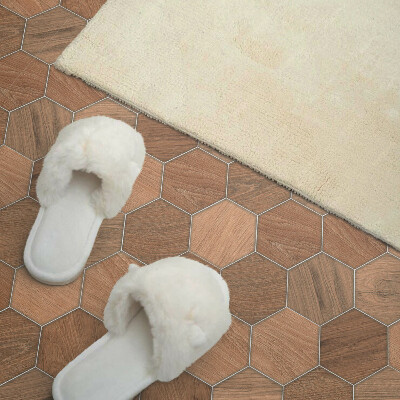 Négyzet alakú pvc falpanel A hatszögletű lapok geometriája