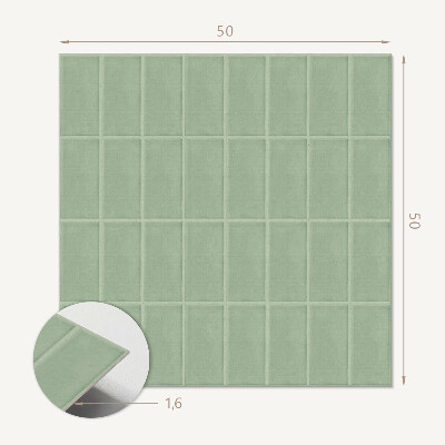 Négyzet alakú pvc falpanel Geometrikus rácslapok