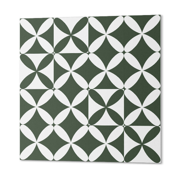Négyzet alakú pvc falpanel Geometrikus sakktábla modern stílusban