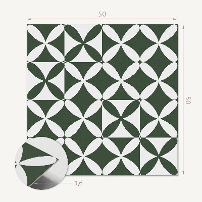 Négyzet alakú pvc falpanel Geometrikus sakktábla modern stílusban