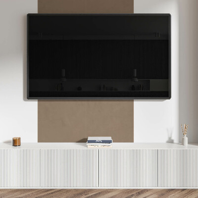 Négyzet alakú pvc falpanel Barna minimalista stílus
