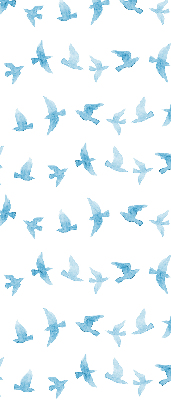 Fényzáró roló Kék madarak