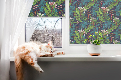Árnyékoló ablakra Egzotikus növények