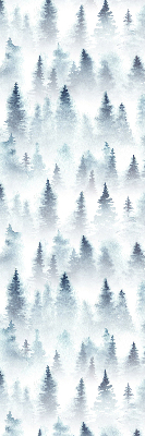 Ablak árnyékoló Erdő a ködben