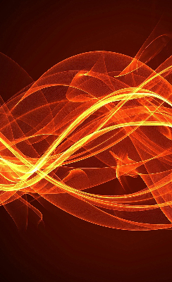 Árnyékoló ablakra Narancssárga absztrakció